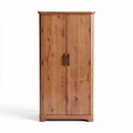 Armoire en bois de pin couleur chêne 30 x 60 x 150 cm pour rangement